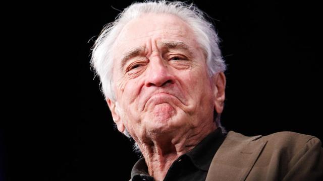 Robert De Niro durante el encuentro programado al día siguiente de haber recibido la Palma de Oro honorífica en Cannes. Foto: EFE/EPA/CLEMENS BILAN / POOL