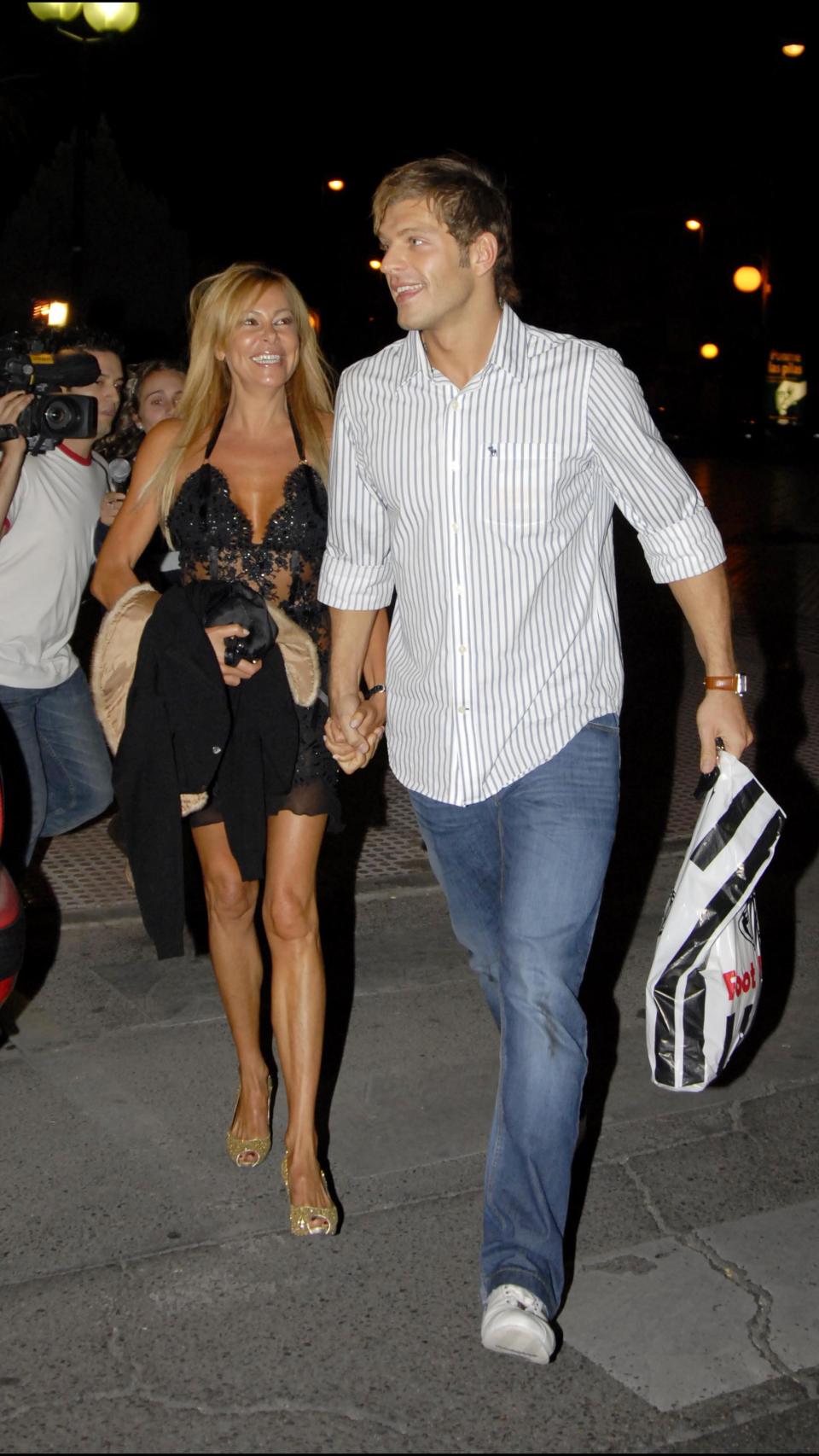 Ana Obregón junto a Darek.