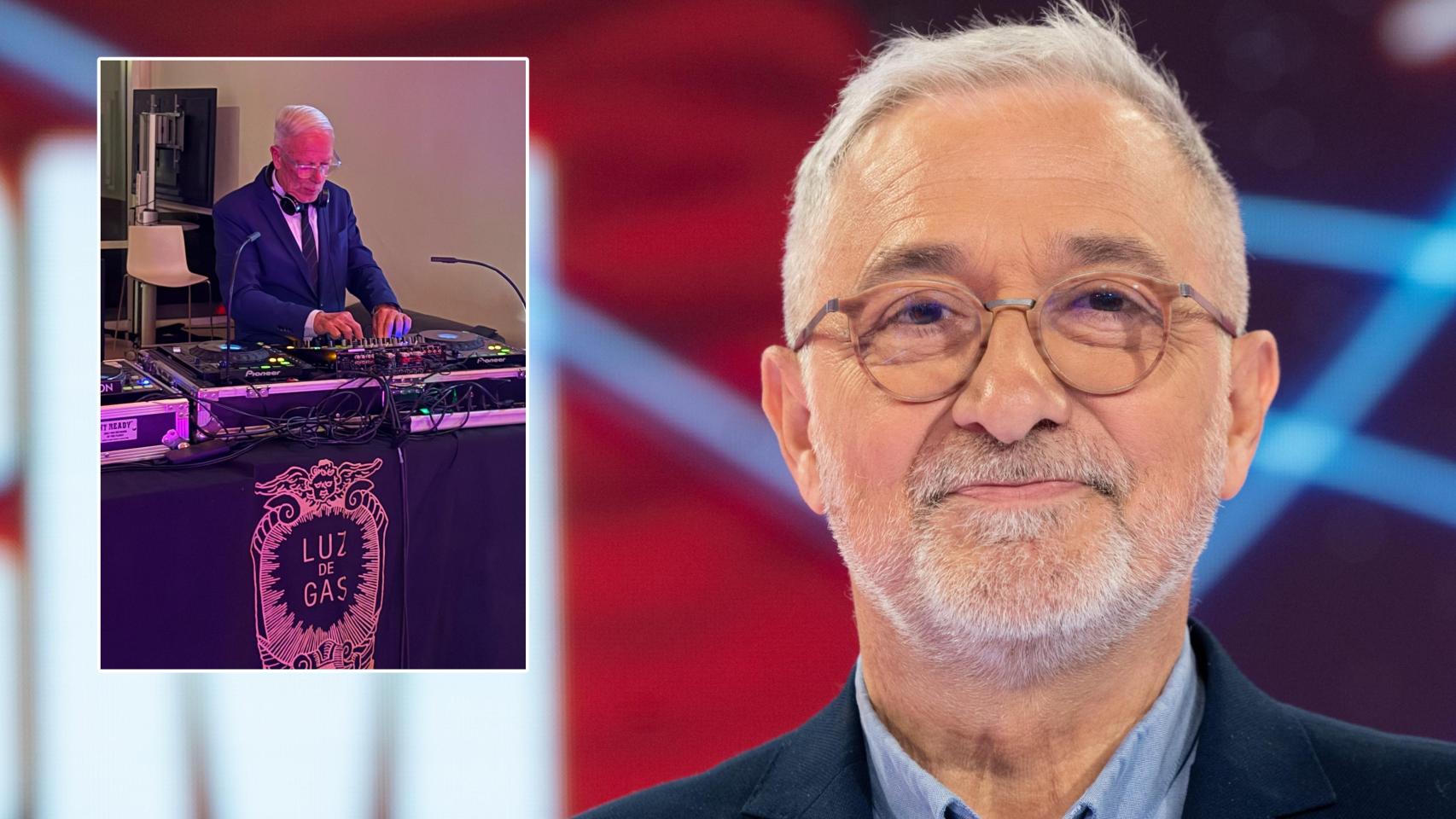 Javier Sardà junto a su hermano Fede en un fotomontaje de EL ESPAÑOL.
