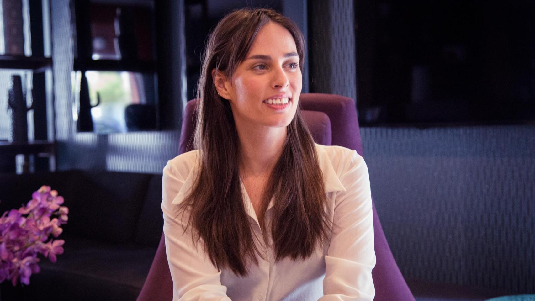 Sophie Auster en la Leonardo Boutique Hotel Madrid. Foto: Martín Page