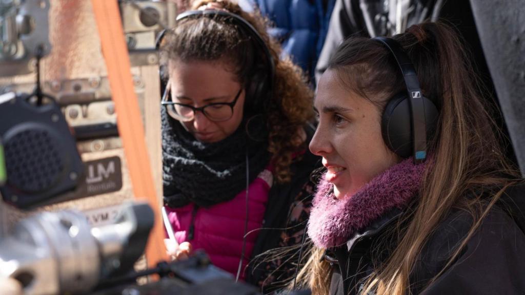 Gala Gracia, durante el rodaje de 'Lo que queda de ti'