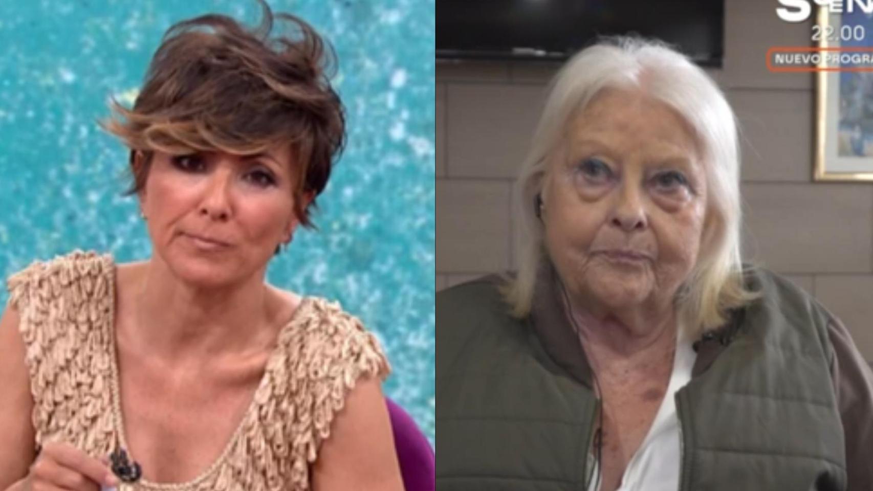 Teresa, madre de Mónica Pont, indignada en 'Y ahora Sonsoles'.