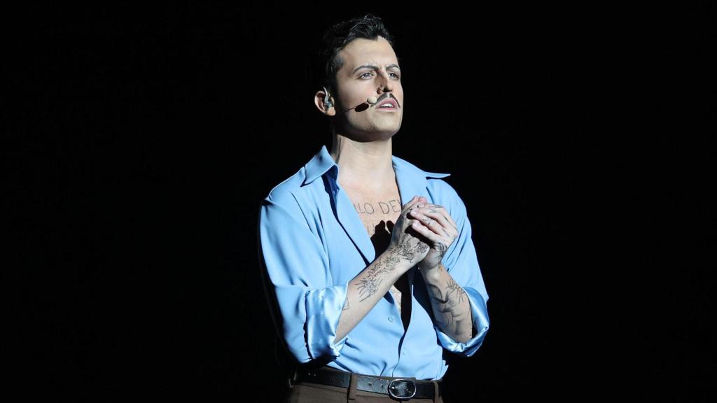 Mikel Herzog Jr. en ‘Tu cara me suena’ como Damiano David.