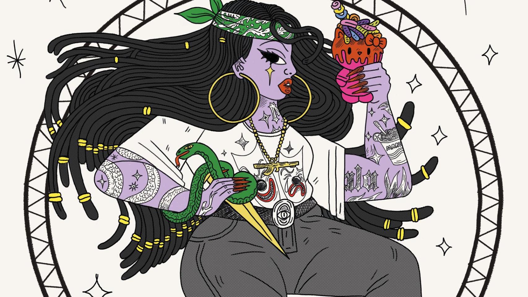 Detalle del libro 'Medea me cantó un corrido'.