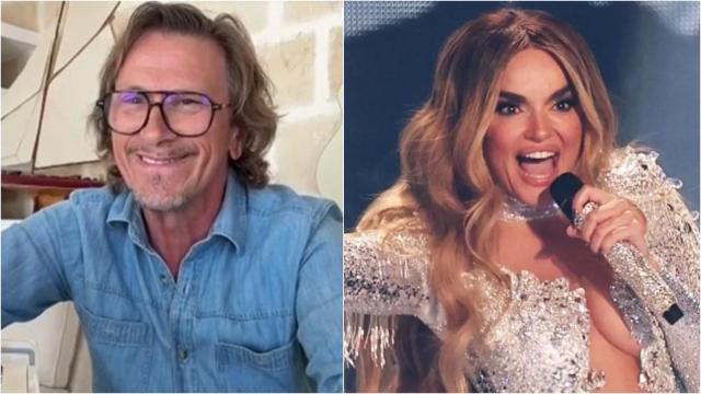 Alejandro Abad y Melody en un fotomontaje de BLUPER.