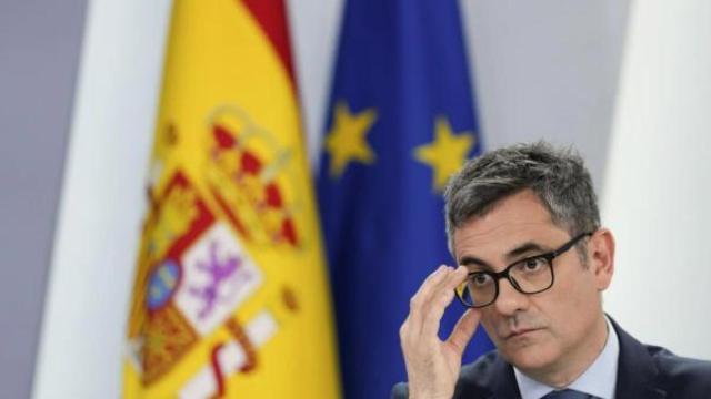 El ministro de Justicia, Félix Bolaños.