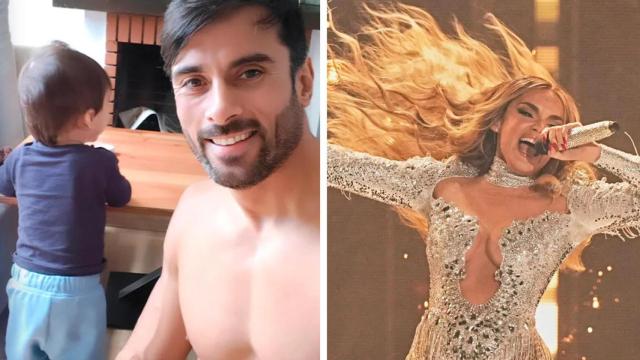 Un montaje con imágenes de la familia de Melody