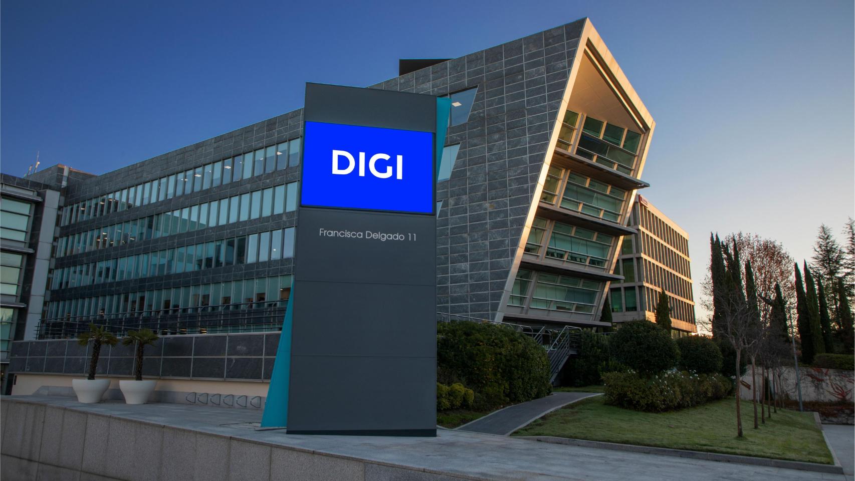 Sede de Digi en Alcobendas (Madrid).