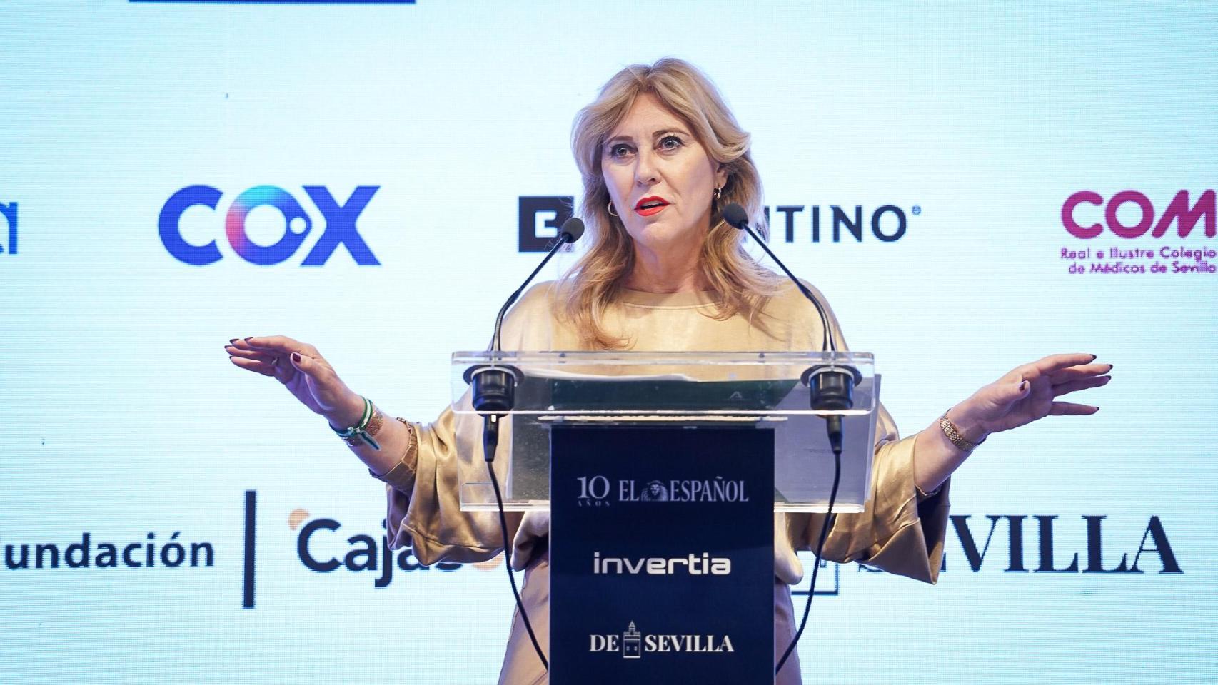 Carolina España, consejera de Economía y Hacienda de Andalucía.