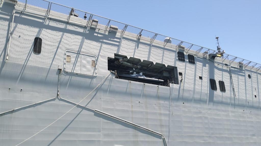 Sead 23 en nicho del buque Juan Carlos I