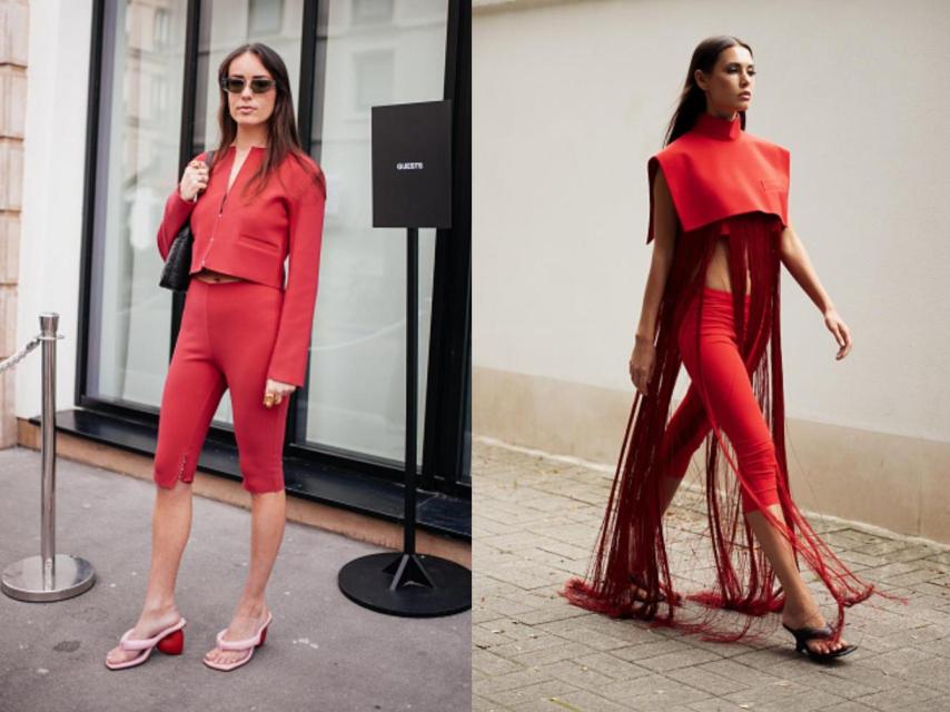 Su versión roja es un éxito asegurado, sobre todo en 'total look'.