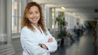 La investigadora del Hospital Clínic Laura Angelats.