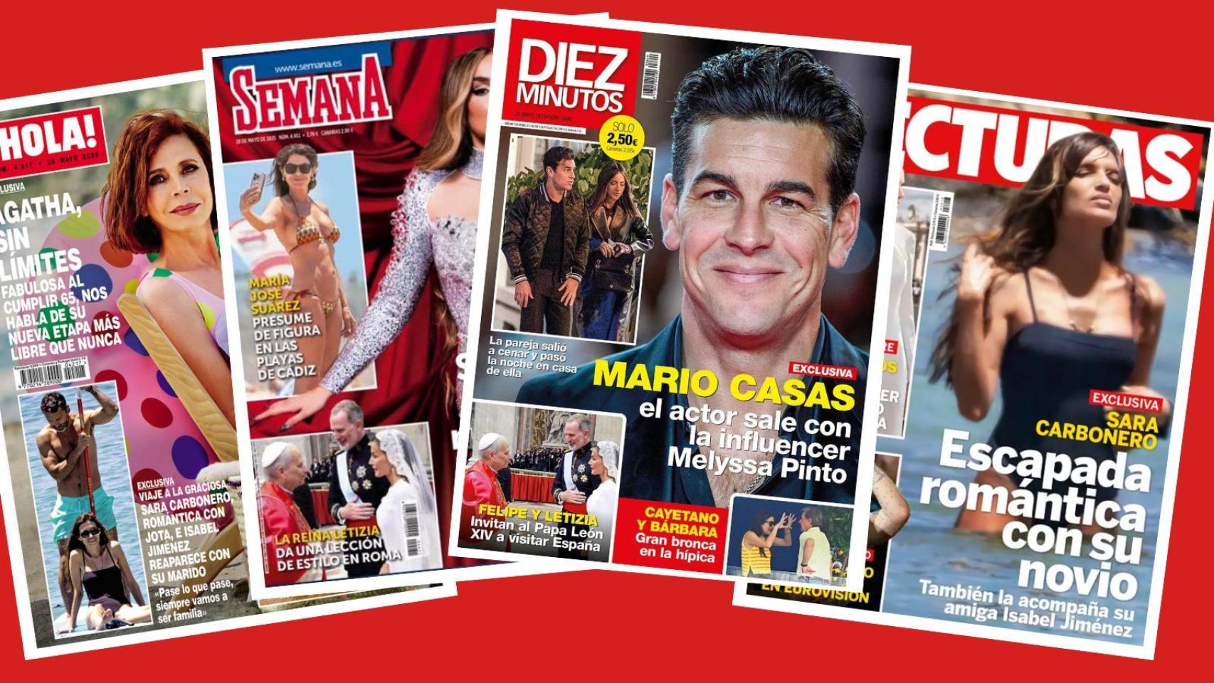 Portadas de revistas.