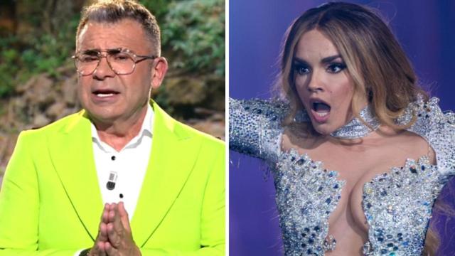 Jorge Javier Vázquez y Melody, en un fotomontaje de BLUPER.