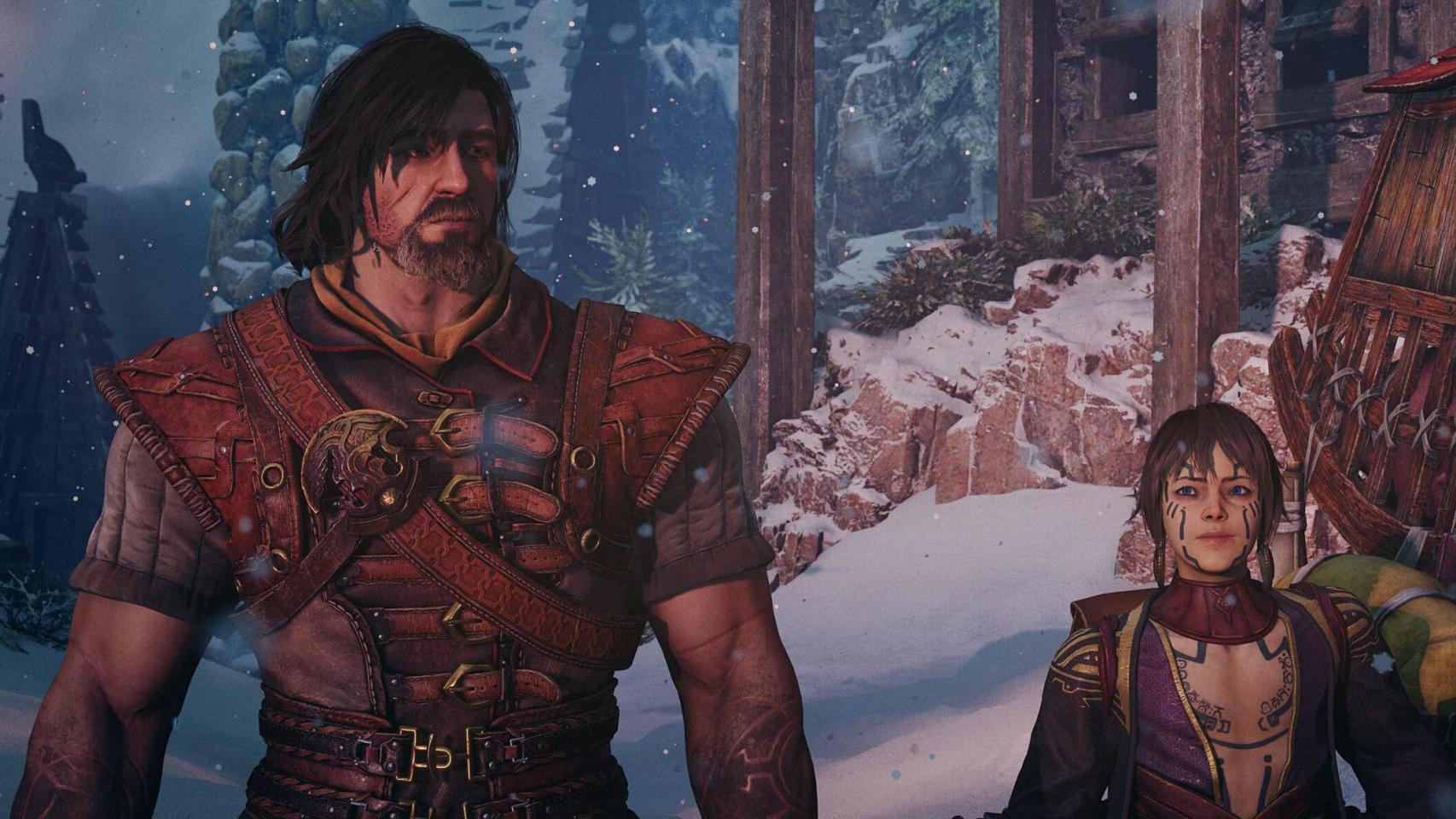 Un fotograma del videojuego español 'Blades of Fire'.