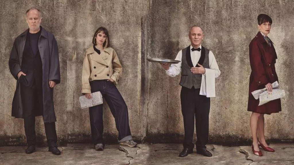 De izquierda a derecha, Javier Gutiérrez, Alba Planas, Luis Bermejo y Natalia Hernández. Foto: Javier Mantrana