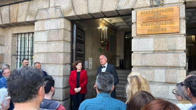 María Rivas y Suso Martínez en la Semana de la Administración Abierta