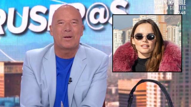 Alfonso Arús y Melody, en un fotomontaje realizado por BLUPER.