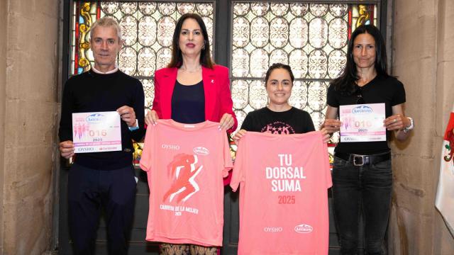 Presentación de la Carrera de la Mujer en Vitoria- Gasteiz.