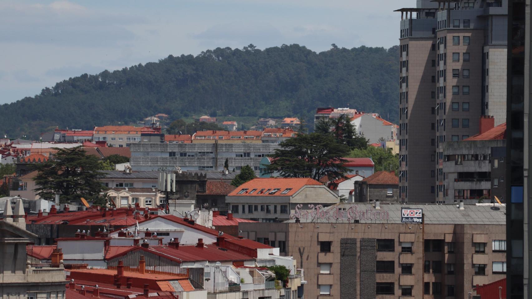 Vista panorámica de Vigo