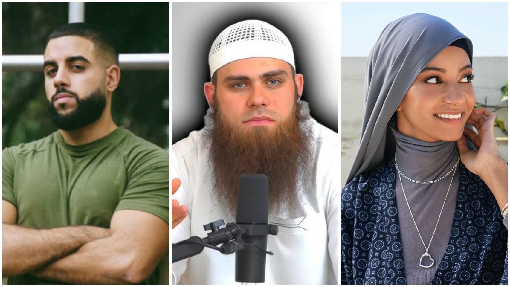 De izquierda a derecha: Nordin, Savage Petrov y Hajar Brown.