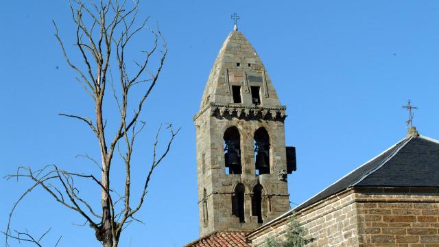 Imagen de la torre templaria más extraña de Castilla y León para la prestigiosa revista de National Geographic