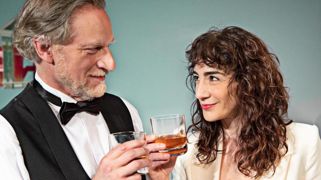 Nancho Novo y Marta Poveda en 'La aventura de la palabra'. Foto: Luiscar Cuevas