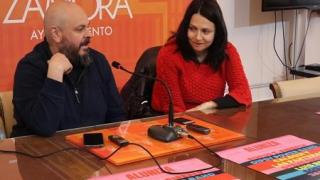 Álvaro de Paz durante la presentación del festival en el Ayuntamiento de Zamora