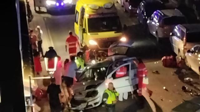 Accidente en Tudela de Duero (Valladolid)