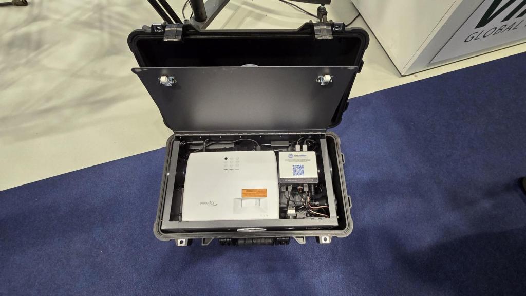 todos los dispositivos del sistema, en una maleta.