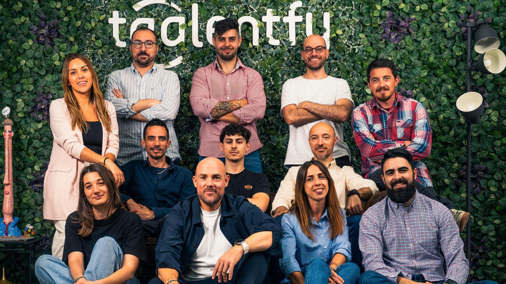 Equipo humano que conforma la startup malagueña Taalentfy.