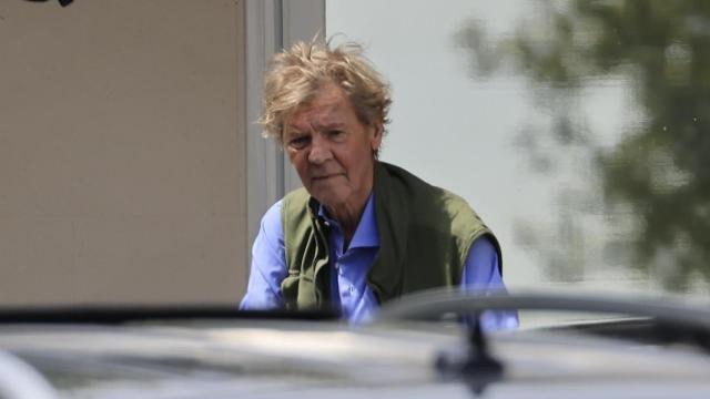 Ernesto de Hannover, tras recibir el alta el pasado abril.