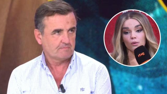 Antonio Montero y Melody, en un fotomontaje