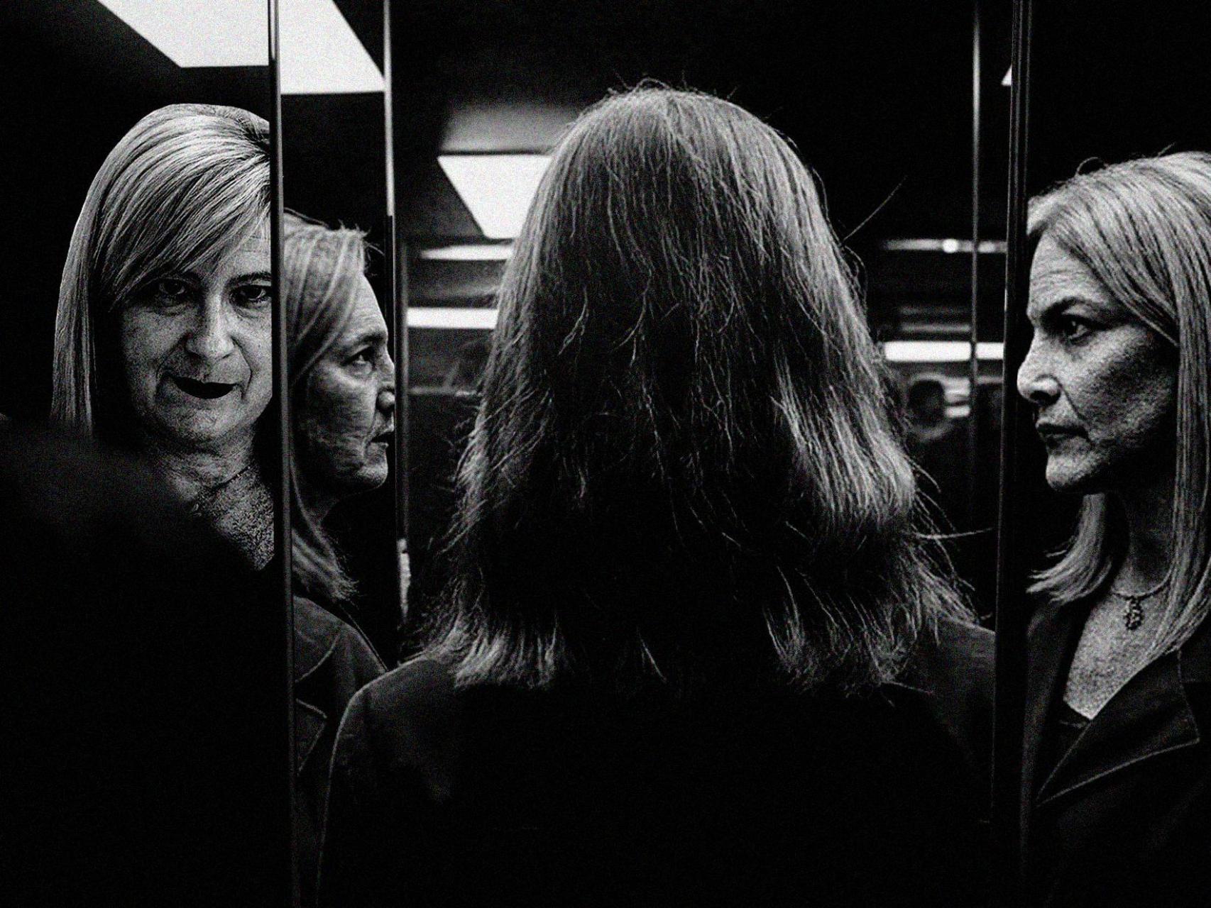 Leire Díez Castro en un fotomontaje.