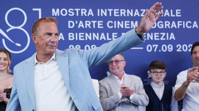 Kevin Costner, durante la presentación de 'Horizon 2' en Venecia. Foto: Gian Mattia D'Alberto / Zuma Press / ContactoPhoto
