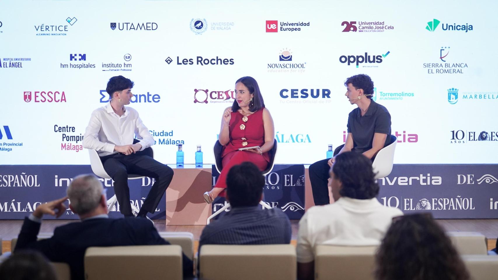 Vicente Mirasol, Alba Rosado y Nández.