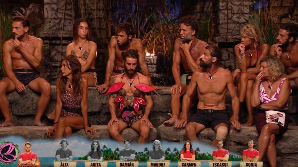 Los concursantes de 'Supervivientes' nominan.