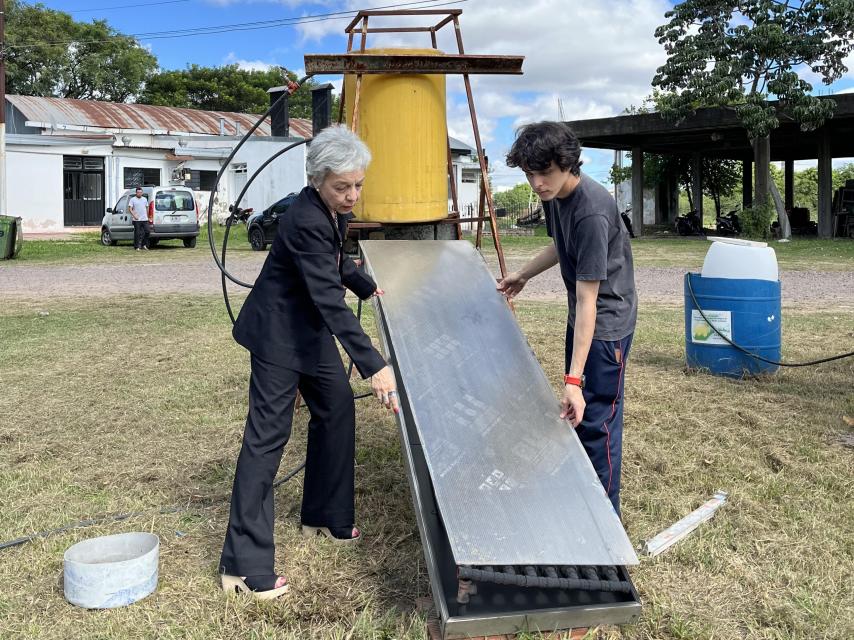 Parte del proyecto Energytran, en Argentina.