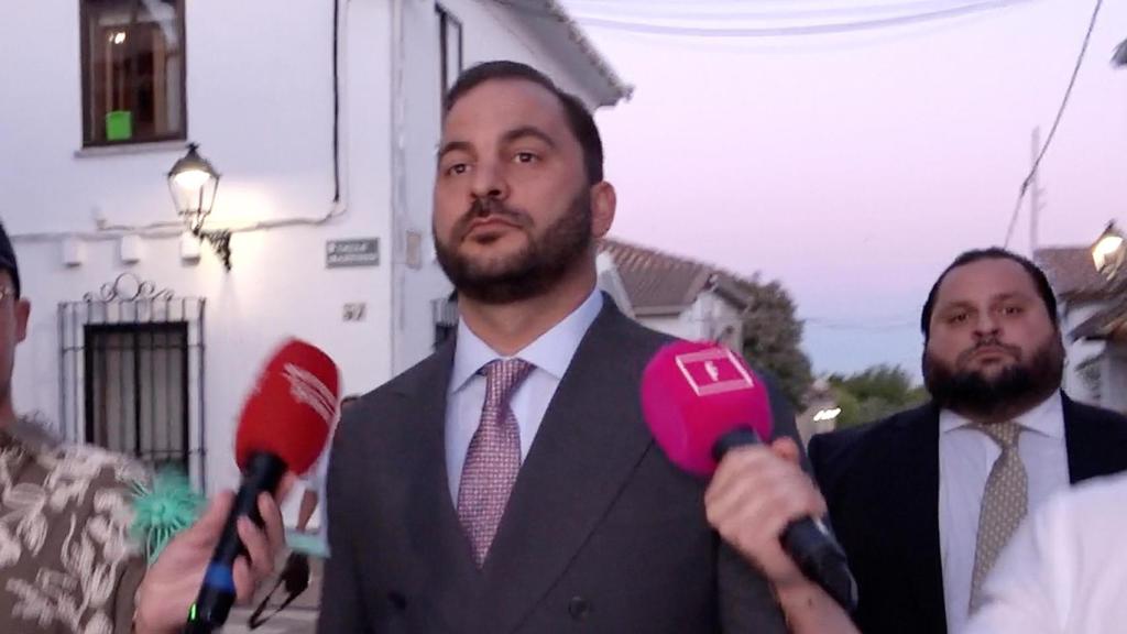 Antonio Tejado, el pasado sábado, día 24, en Madrid, asistiendo a la Confirmación de su hijo.