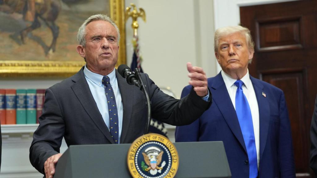Robert F. Kennedy Jr y Donald Trump.