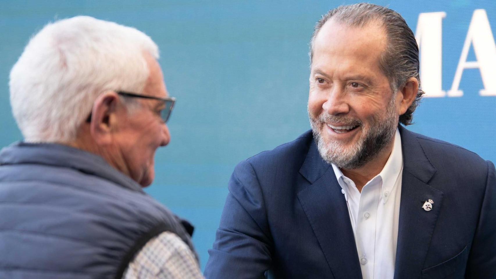 Juan Carlos Escotet en un acto del Dépor.