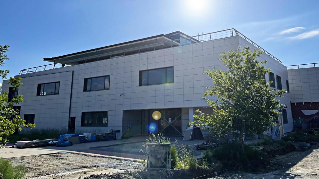 Imagen del futuro centro de datos de Sarenet en Derio (País Vasco).