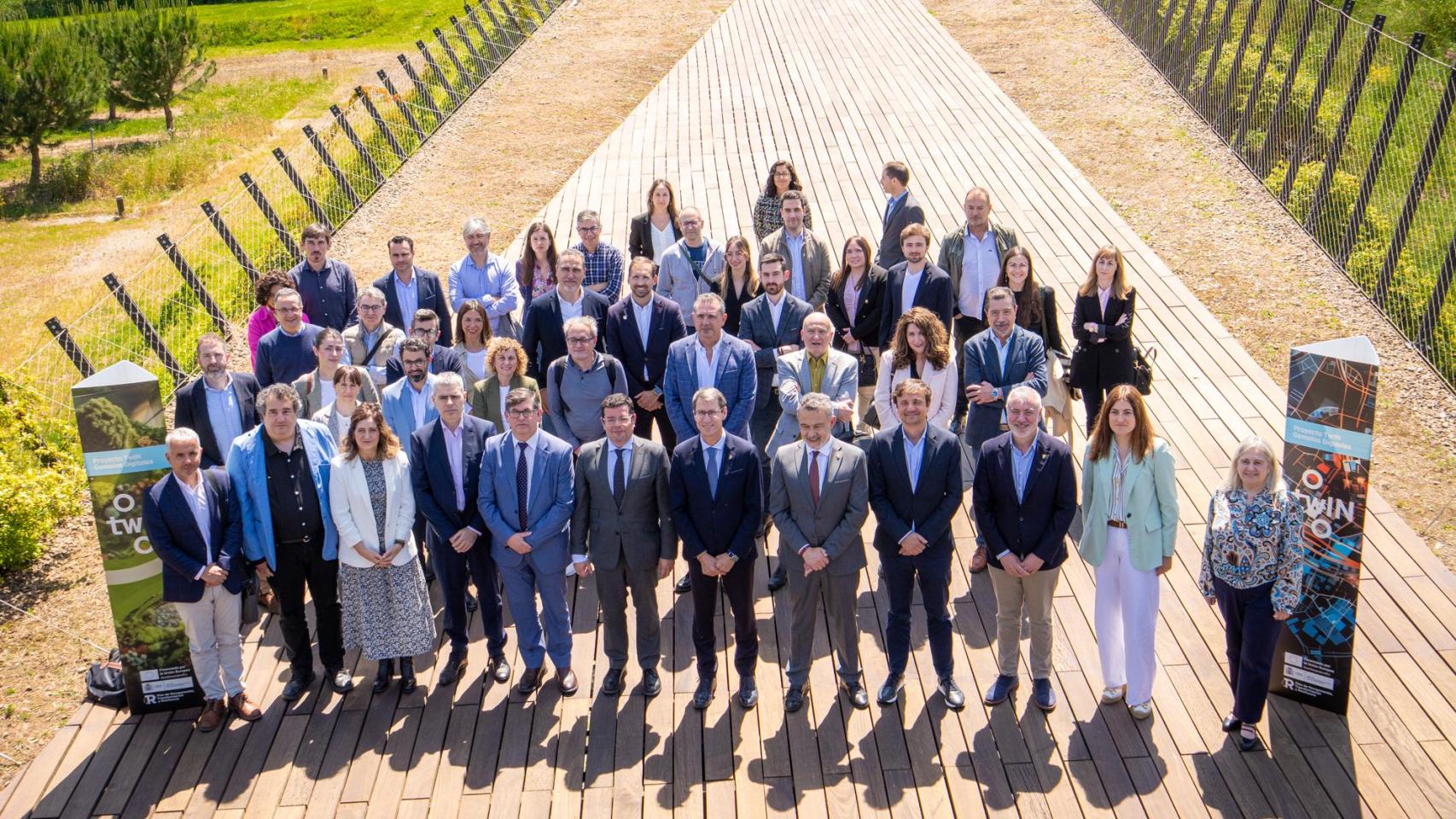 Los principales actores regionales del programa RETECH de los gemelos digitales.