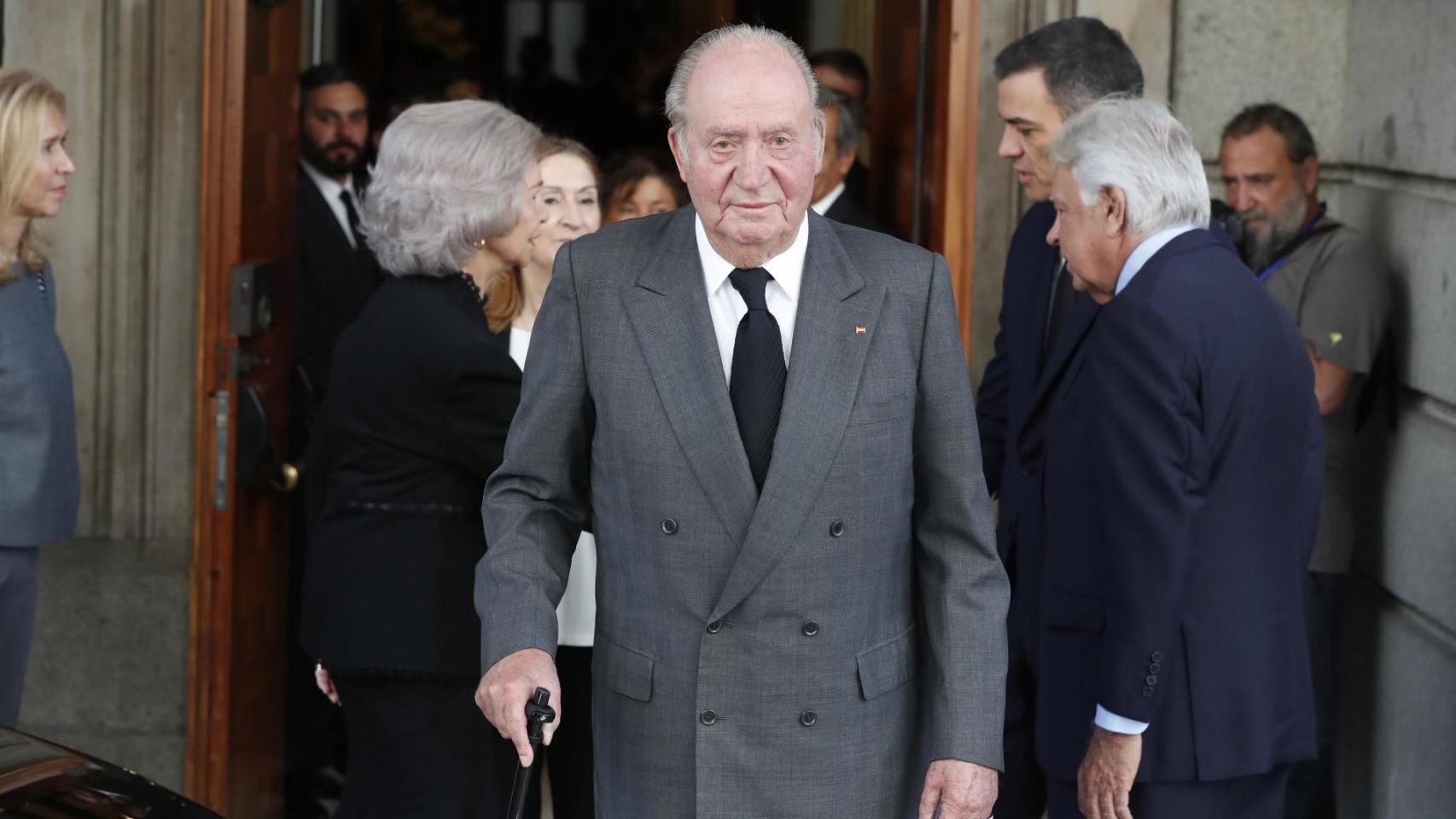 El rey emérito Juan Carlos I.
