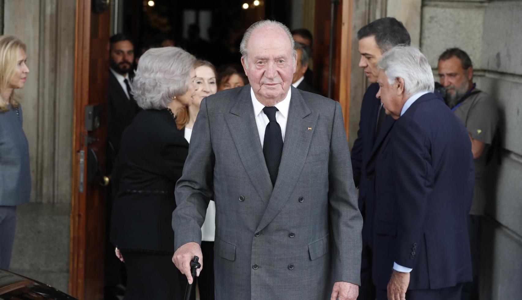 El rey emérito Juan Carlos I.
