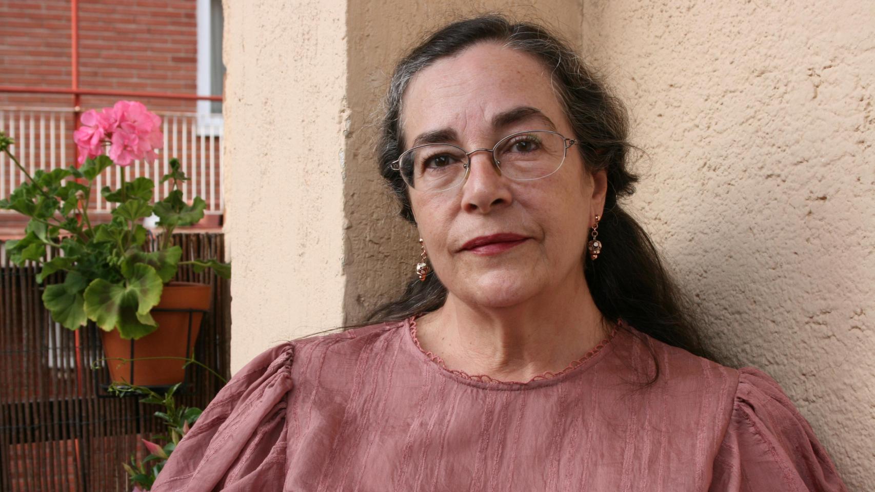 La poeta Amalia Bautista. Foto: Elisa Alaya