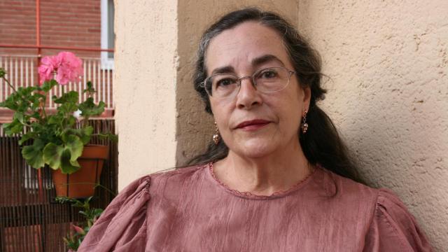 La poeta Amalia Bautista. Foto: Elisa Alaya