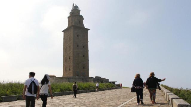 Torre de Hércules en A Coruña.