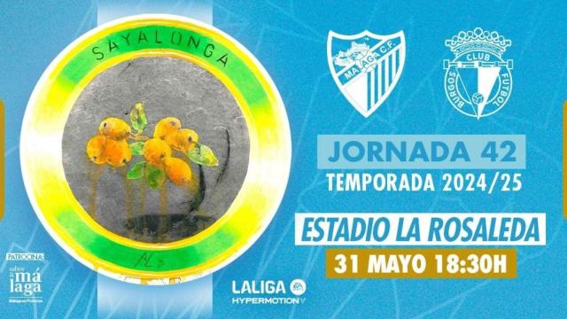 Málaga CF vs. Burgos CF de Segunda División: Fecha, horario y cómo y dónde ver el partido