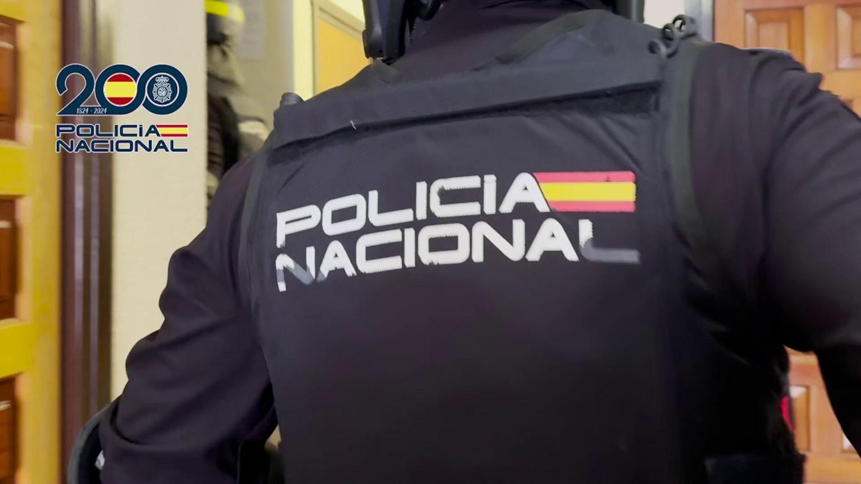 Imagen de archivo de un agente de la Policía Nacional.